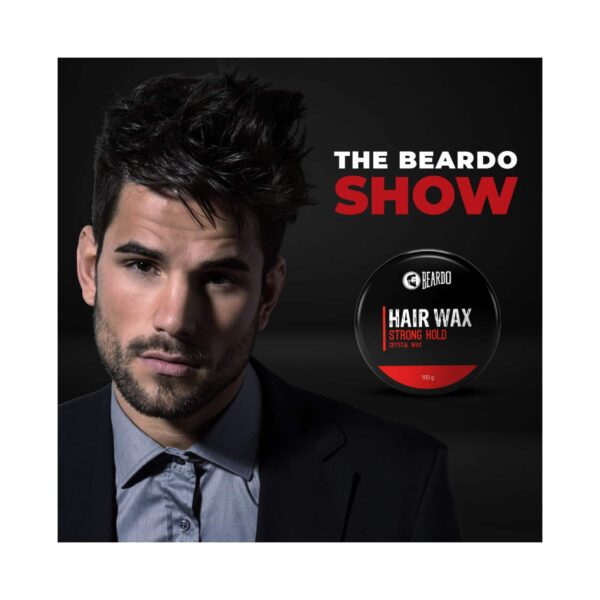 Beardo Hair Wax Strong Hold Crystal (100g) - Beardo