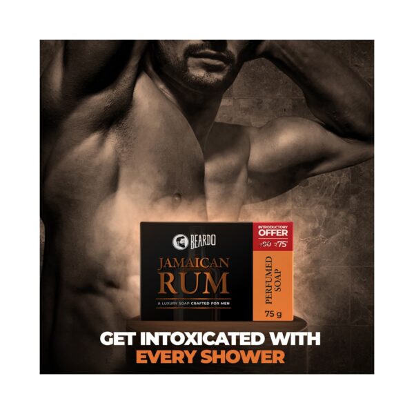 Beardo Jamaican Rum Soap (75g) - Beardo