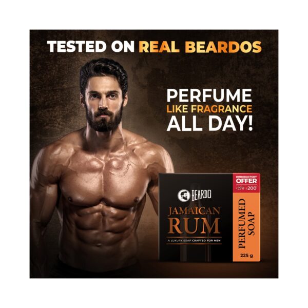 Beardo Jamaican Rum Soap For Men (3pcs) - Beardo