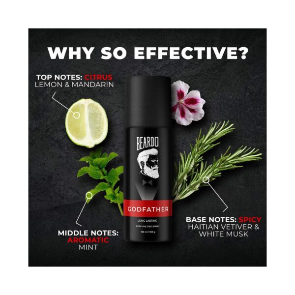 Beardo Legacy & Godfather Deo Spray For Men Set (2 pcs) - Beardo