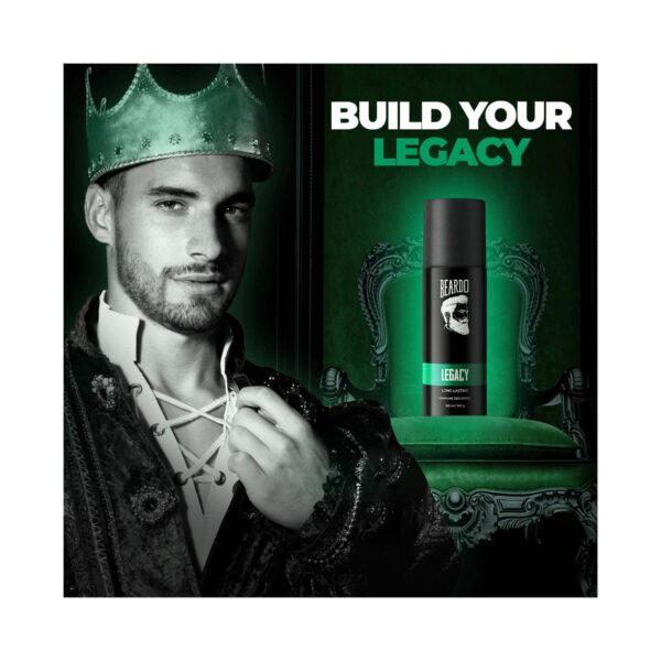 Beardo Legacy & Godfather Deo Spray For Men Set (2 pcs) - Beardo