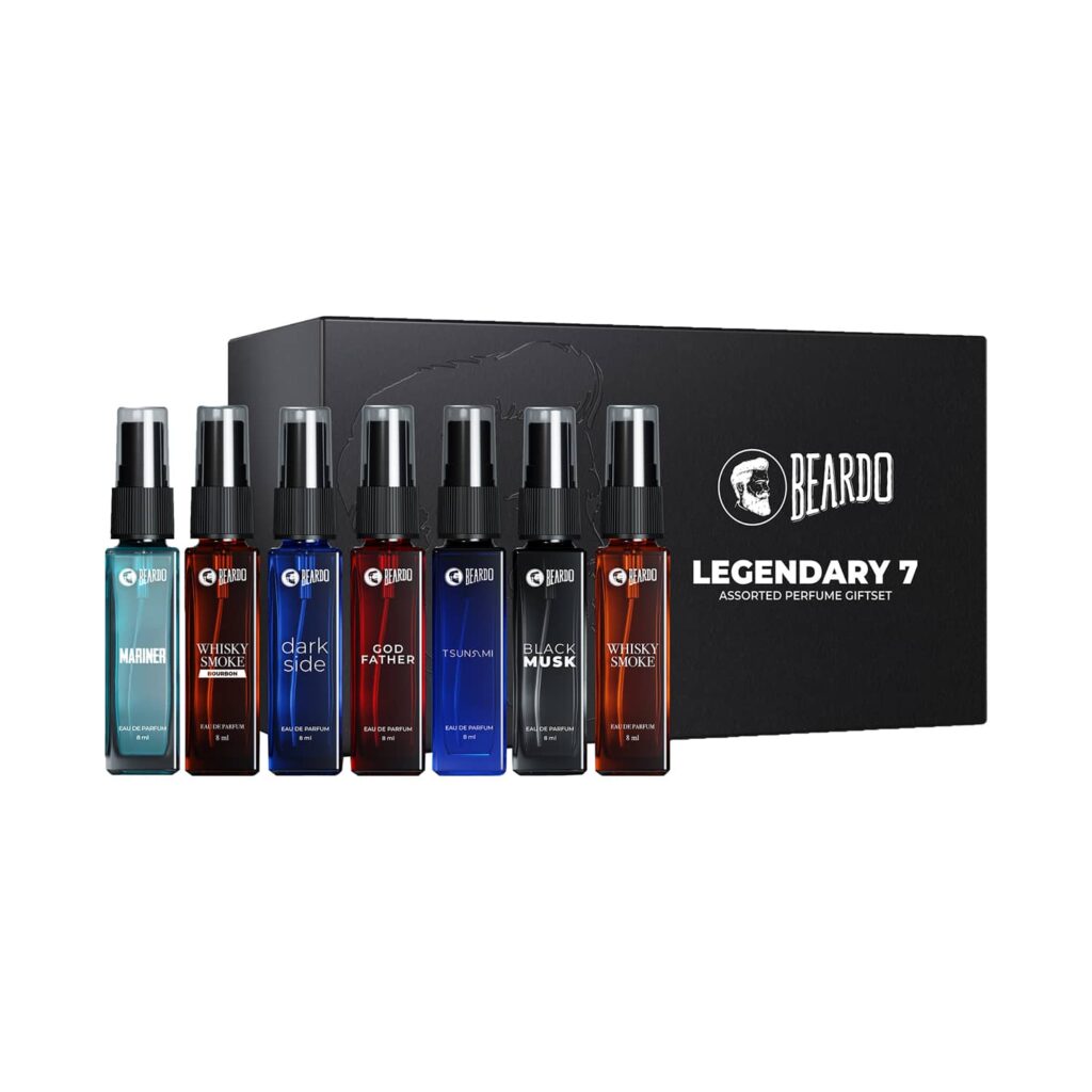 Beardo Legendary 7 Assorted Perfume Gift Set (7pcs) - Beardo