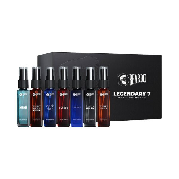 Beardo Legendary 7 Assorted Perfume Gift Set (7pcs) - Beardo
