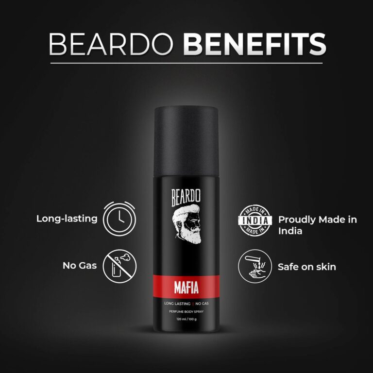 Beardo Mafia Perfume Body Spray (120ml) - Beardo