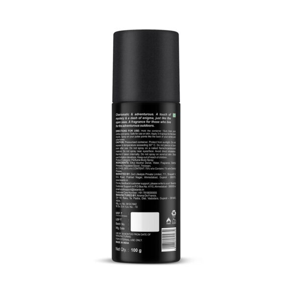 Beardo Mariner Captain Jack Perfume Body Spray (120ml) - Beardo