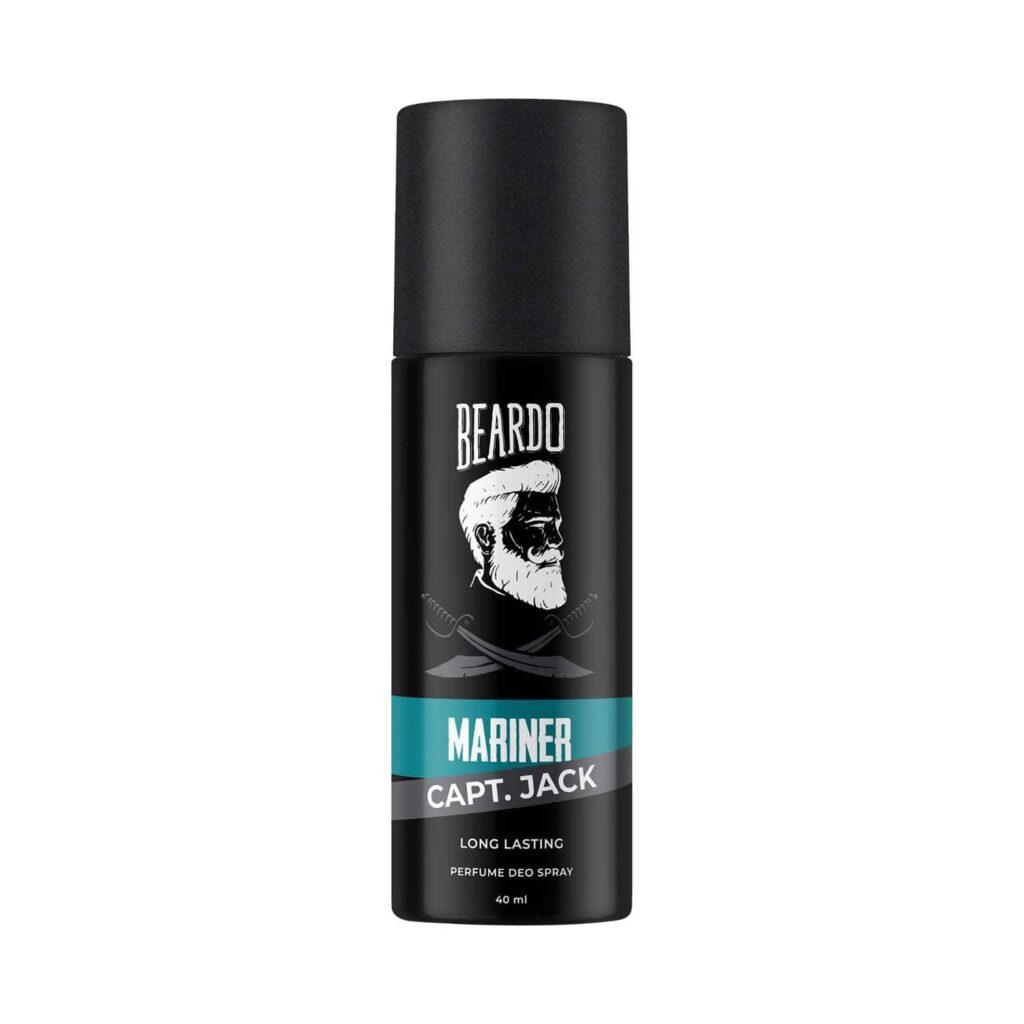 Beardo Mariner Captain Jack Perfume Deodorant Body Spray (40ml) - Beardo