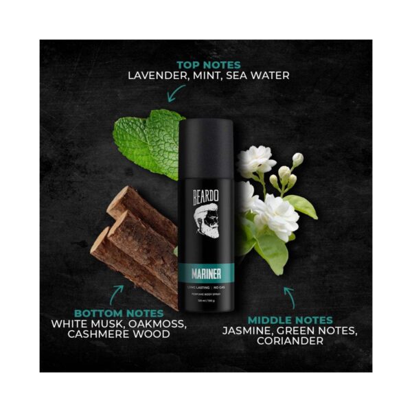 Beardo Mariner & Don Deo Spray For Men Set (2 pcs) - Beardo