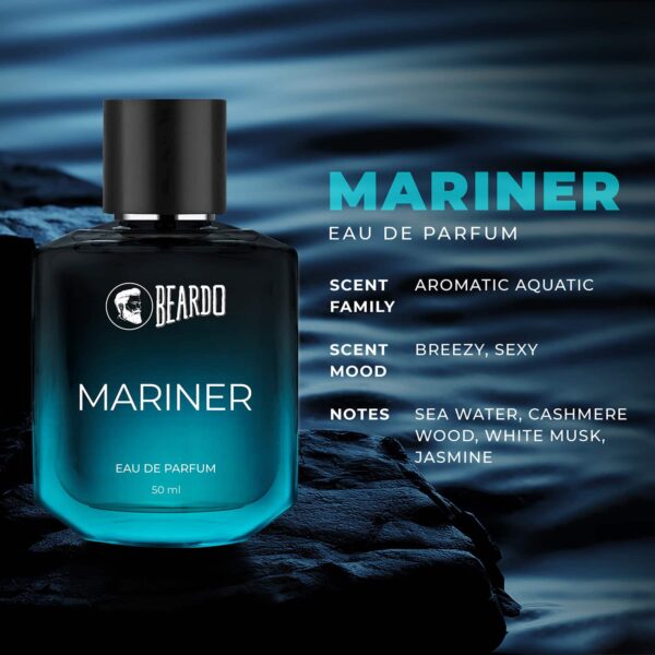 Beardo Mariner Eau De Parfum And Capt Jack Body Spray Set - (2 pcs) - Beardo