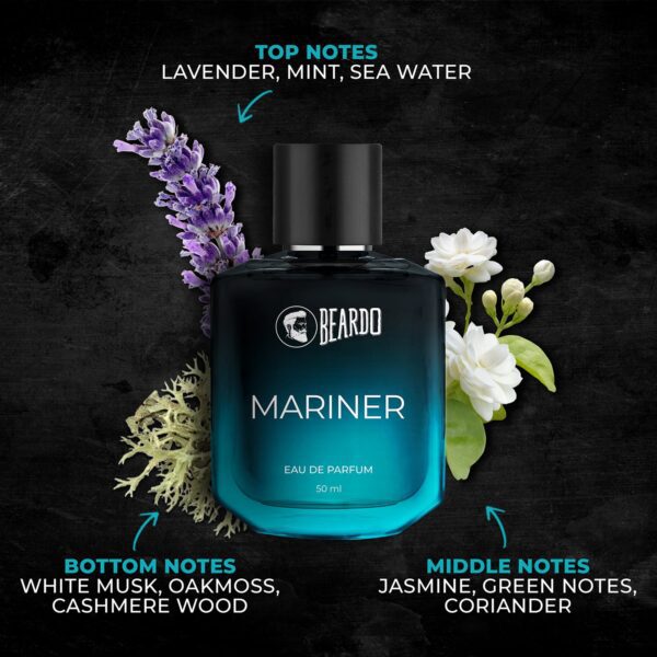 Beardo Mariner Eau De Parfum And Capt Jack Body Spray Set - (2 pcs) - Beardo