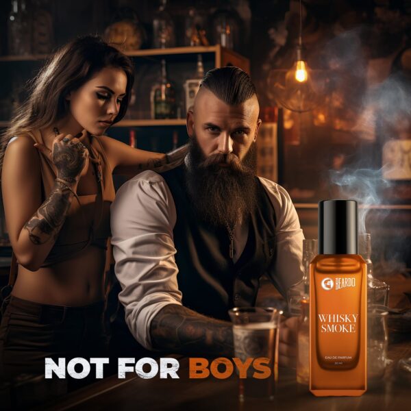 Beardo Men Whisky Smoke and Godfather & Whisky Smoke and Freed Musk Bomb Perfume Combo - Beardo