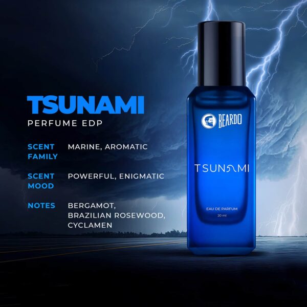 Beardo Men Whisky Smoke And Tsunami Fragrance Combo (20 ml) - Beardo