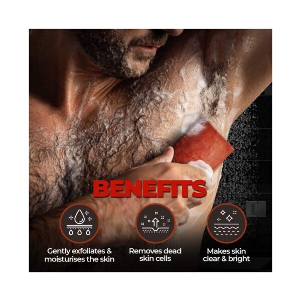 Beardo Men Whisky Smoke Perfumed Luxury Soap Set (3Pcs) - Beardo