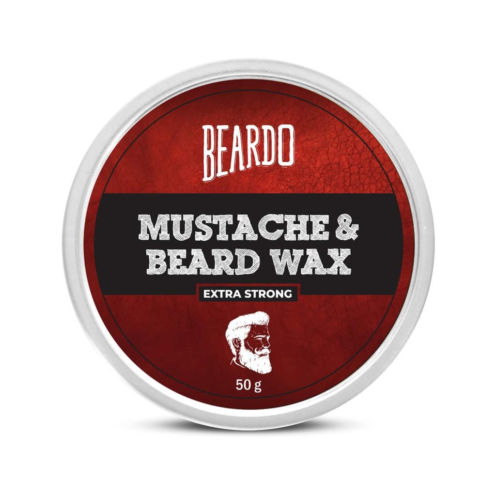 Beardo Mustache & Beard Wax Extra Strong (50g) - Beardo
