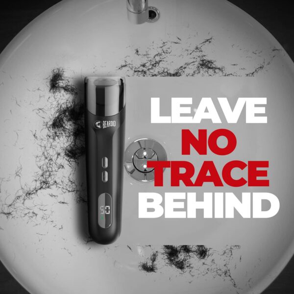 Beardo Ninja-X Pro Vacuum Trimmer - Black - Beardo