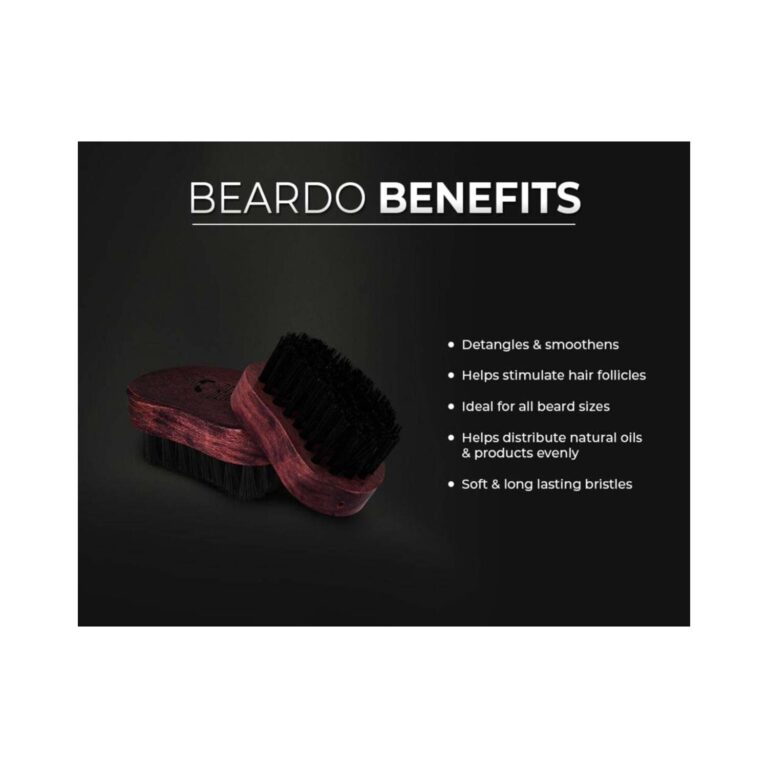 Beardo Nylon Bristle Beard Brush - Beardo