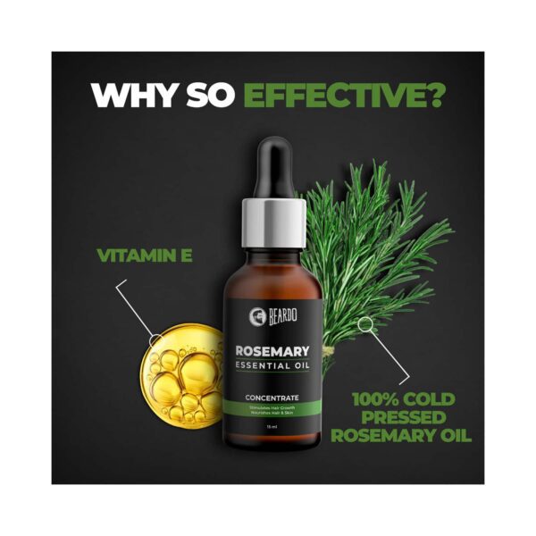 Beardo Rosemary Essential Oil (15ml) - Beardo