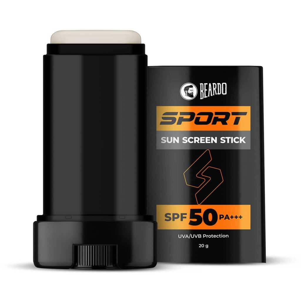 Beardo Sport Sunscreen Stick SPF50 (20 g) - Beardo