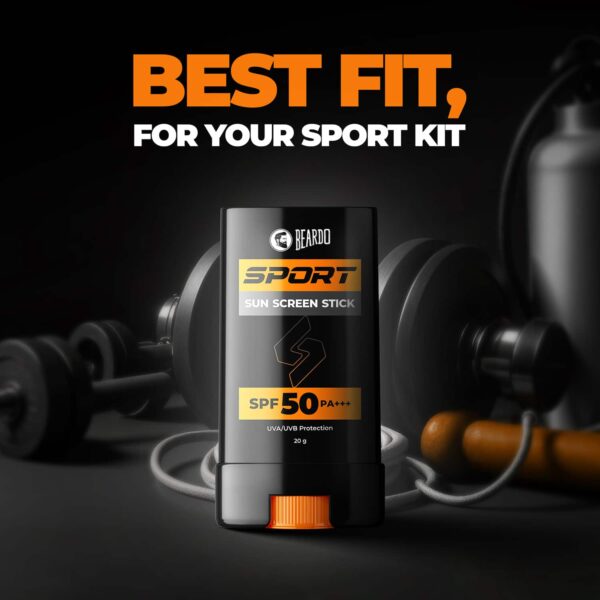 Beardo Sport Sunscreen Stick SPF50 (20 g) - Beardo