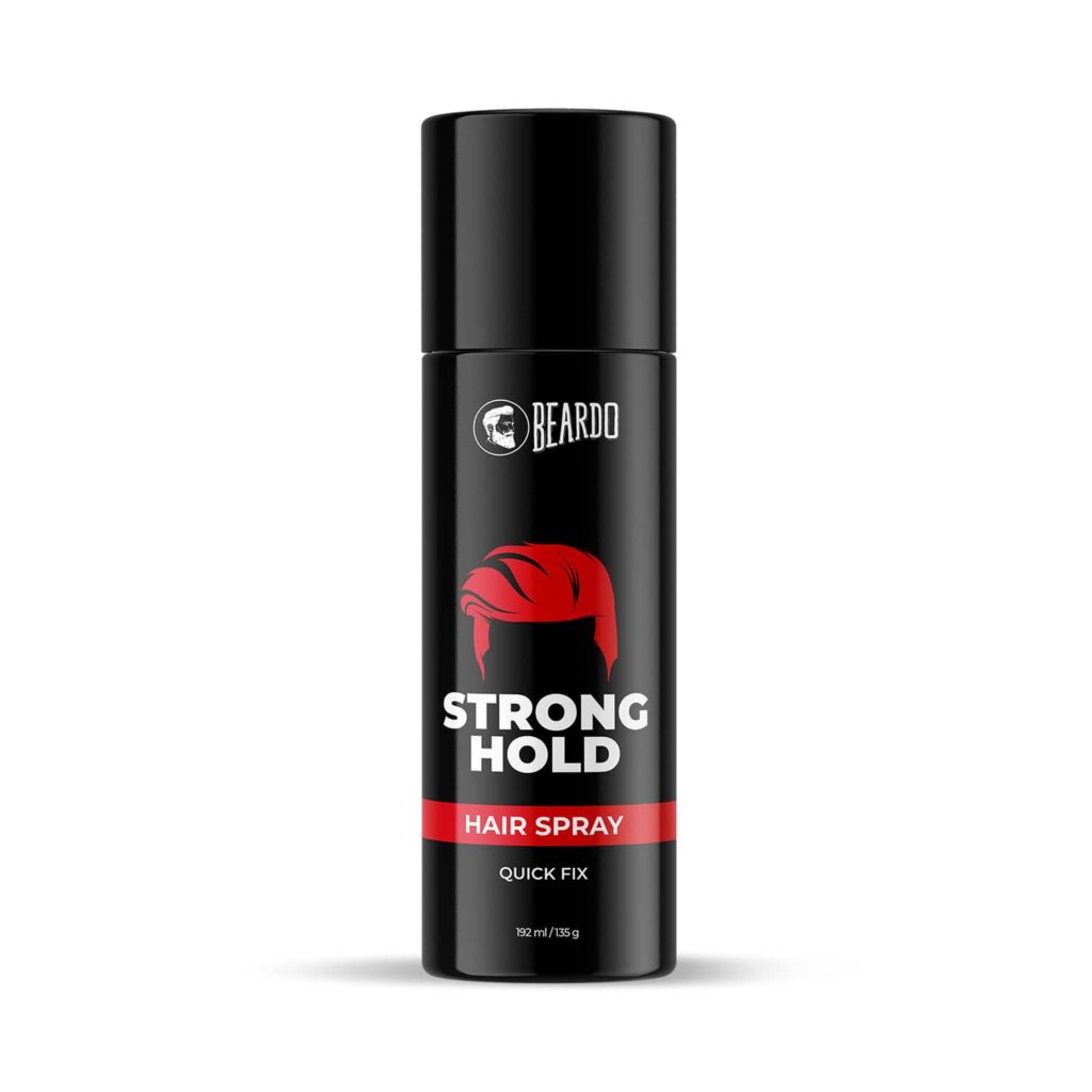 Beardo Strong Hold Hair Spray (192ml) - Beardo