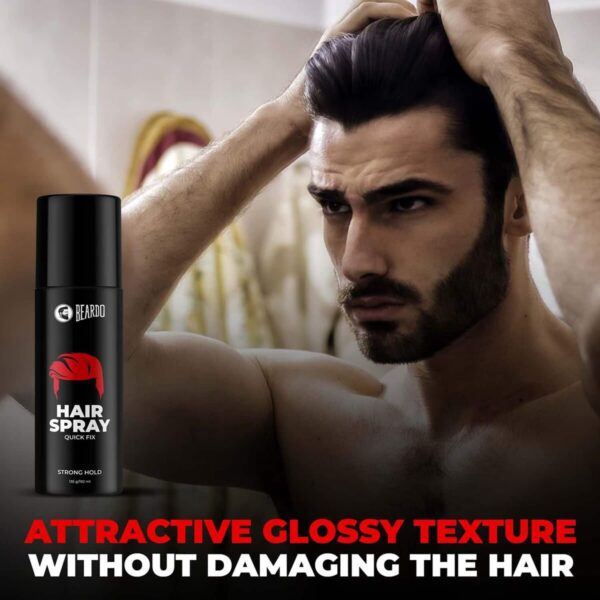 Beardo Strong Hold Hair Spray (192ml) - Beardo