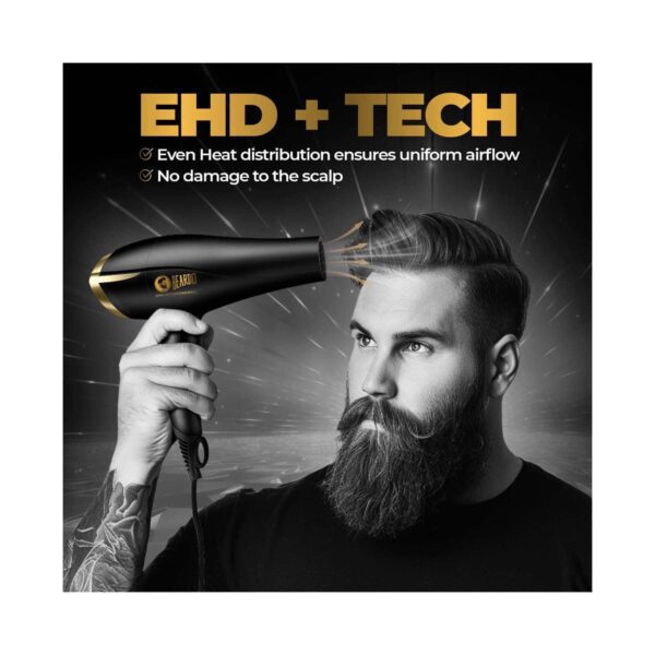 Beardo Studio Professional Tornado Hair Dryer 2000 W for Men & Mariner Eau De Parfum Combo - Beardo
