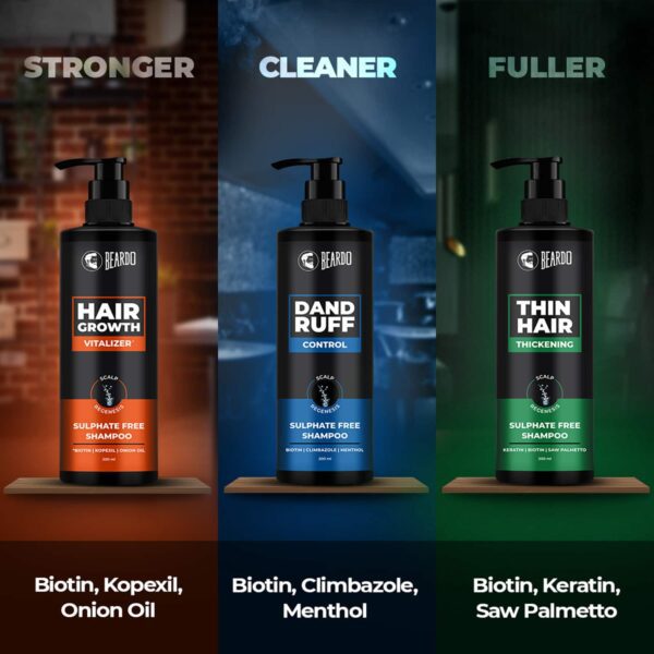 Beardo Thin Hair Shampoo (200ml) - Beardo