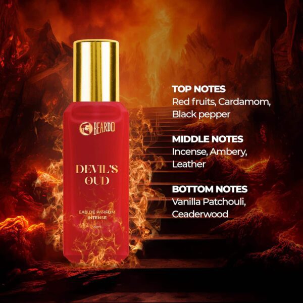 Beardo Three Worlds of Oud Luxury Perfume Giftset Devil'S Oud Mortal Oud Divine Oud - Beardo