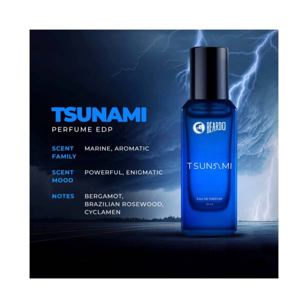 Beardo Tsunami Perfume & Don Perfume for Men, Strong Long Lasting Mens Ideal Gift Combo - Beardo