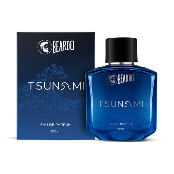 Beardo Tsunami Perfume EDP, Whisky Smoke Single Malt EDP (Set of 2) Combo - Beardo