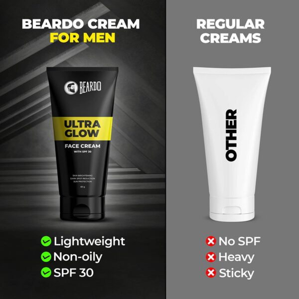 Beardo Ultra Glow Face Cream (60g) - Beardo