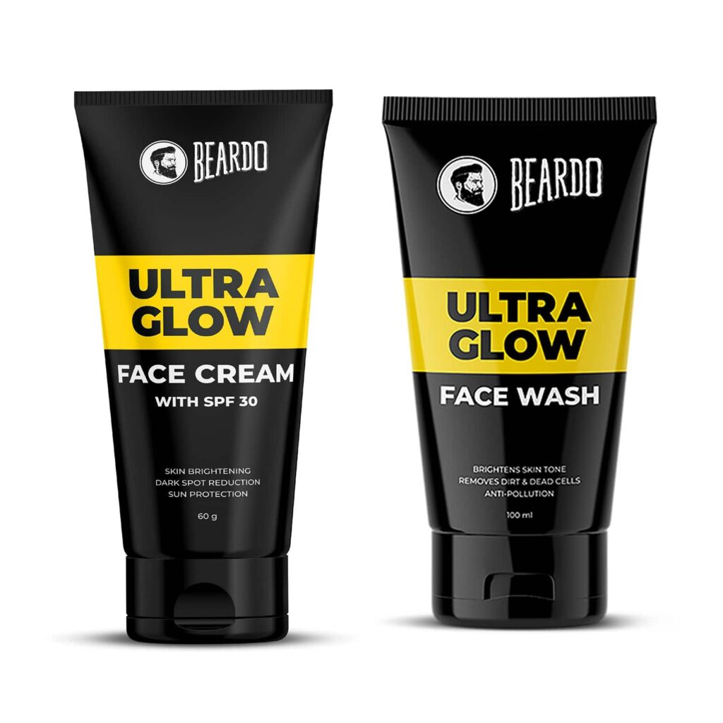 Beardo Ultraglow Face Care combo (Set of 2) - Beardo