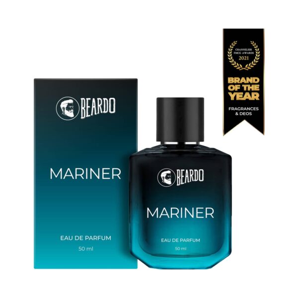 Beardo Whiskey Smoke Bourbon Perfume EDP, Mariner Perfume EDP (Set of 2) Combo - Beardo