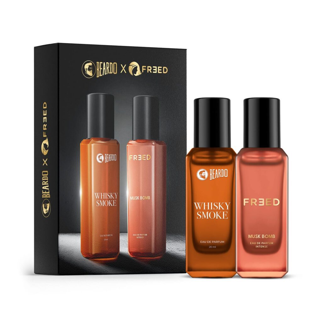 Beardo Whisky Smoke And Freed Musk Bomb Eau De Parfum - (2 pcs) - Beardo