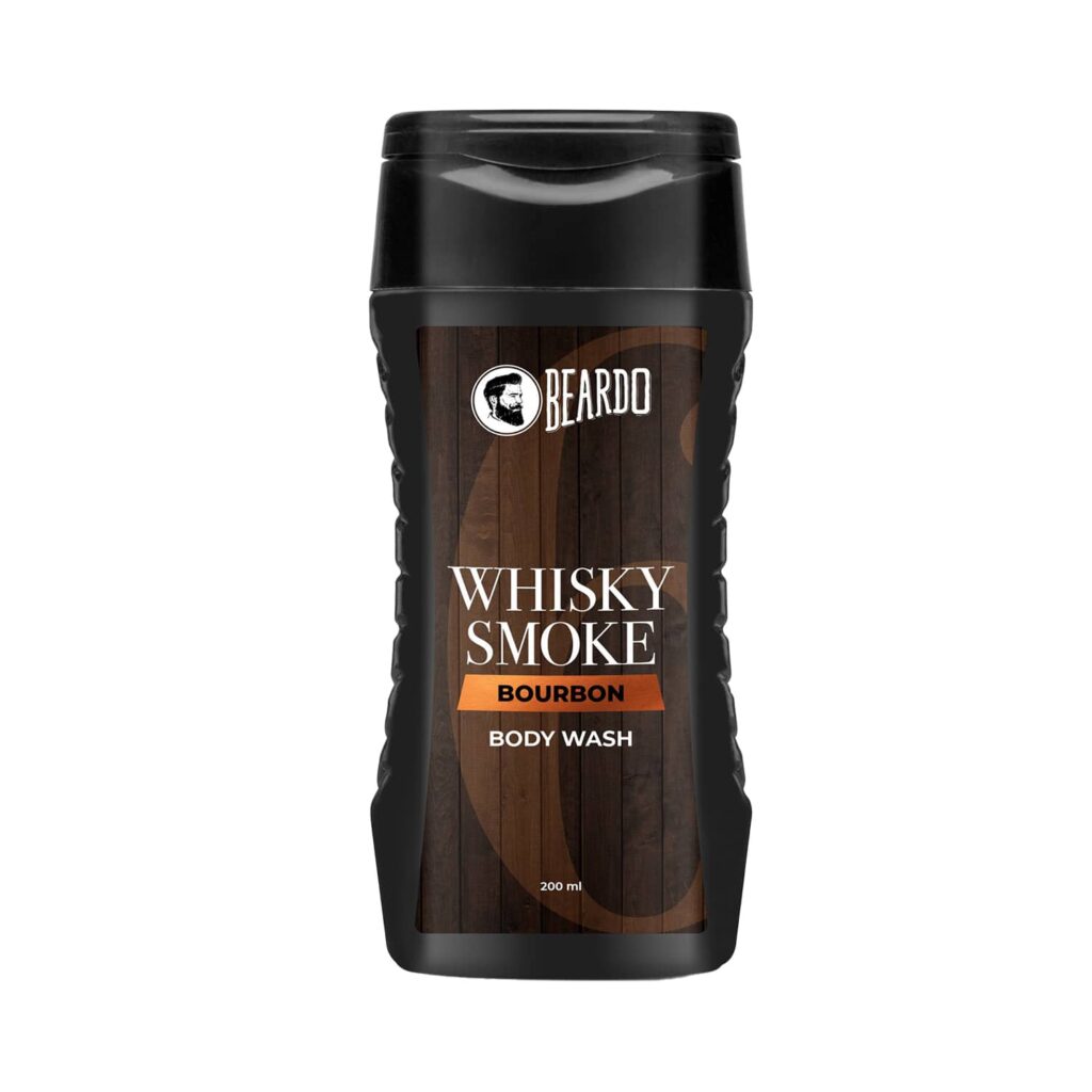 Beardo Whisky Smoke Bourbon Bodywash Bourbon Scented Refreshing & Masculine (200 ml) - Beardo