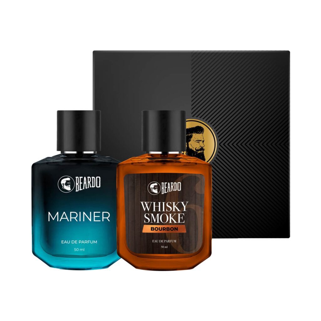Beardo Whisky Smoke Bourbon & Mariner Eau De Parfum Combo (2pcs) - Beardo