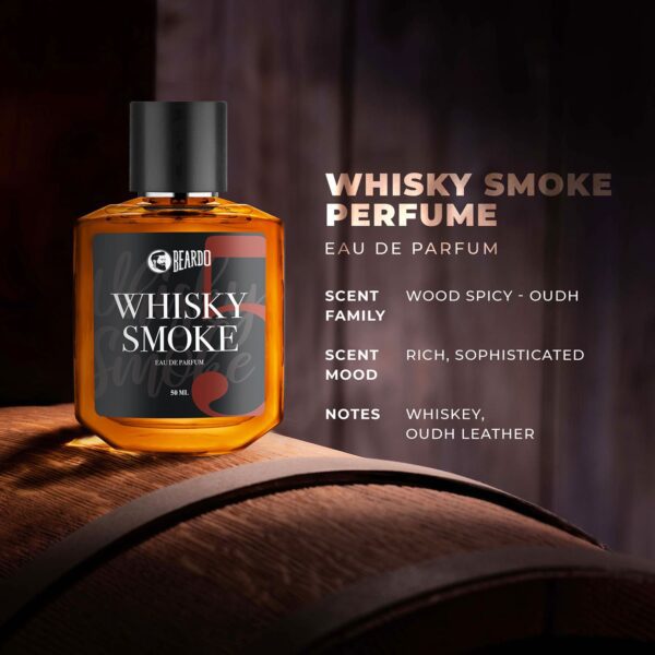 Beardo Whisky Smoke Eau De Parfum (50ml) - Beardo