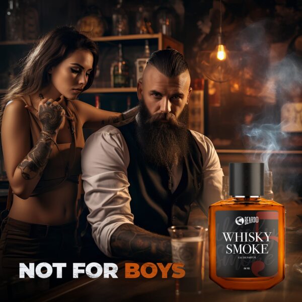 Beardo Whisky Smoke Eau De Parfum (50ml) - Beardo