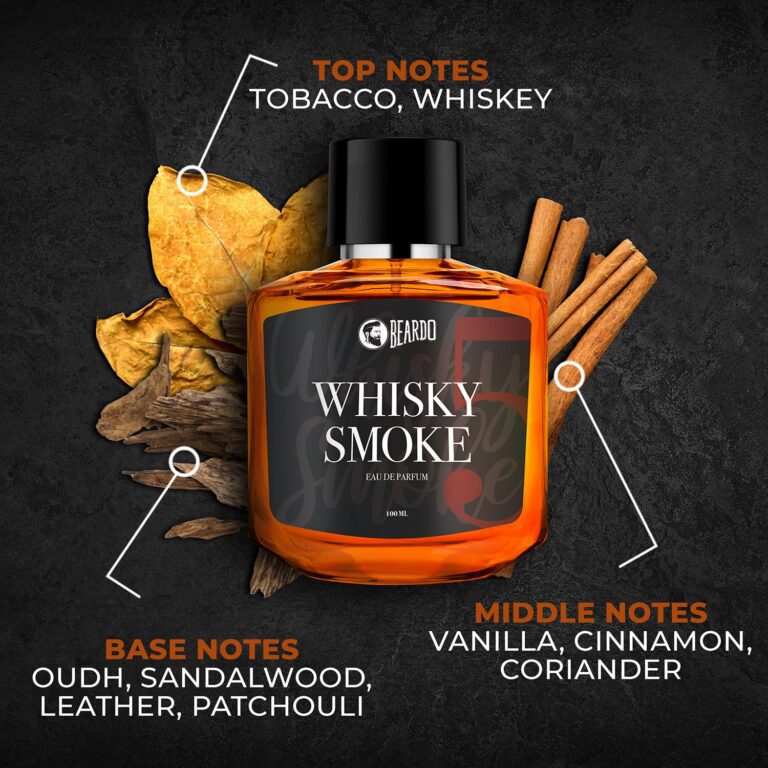 Beardo Whisky Smoke Eau De Perfume (100 ml) - Beardo