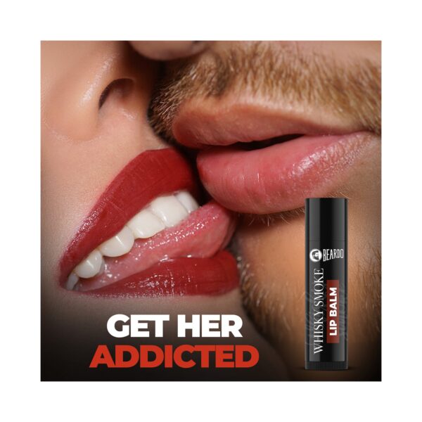 Beardo Whisky Smoke Lip Balm For Men (4g) - Beardo