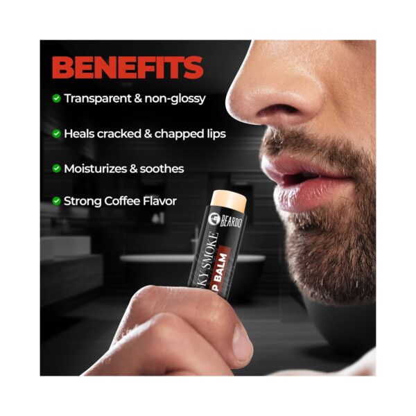 Beardo Whisky Smoke Lip Balm For Men (4g) - Beardo