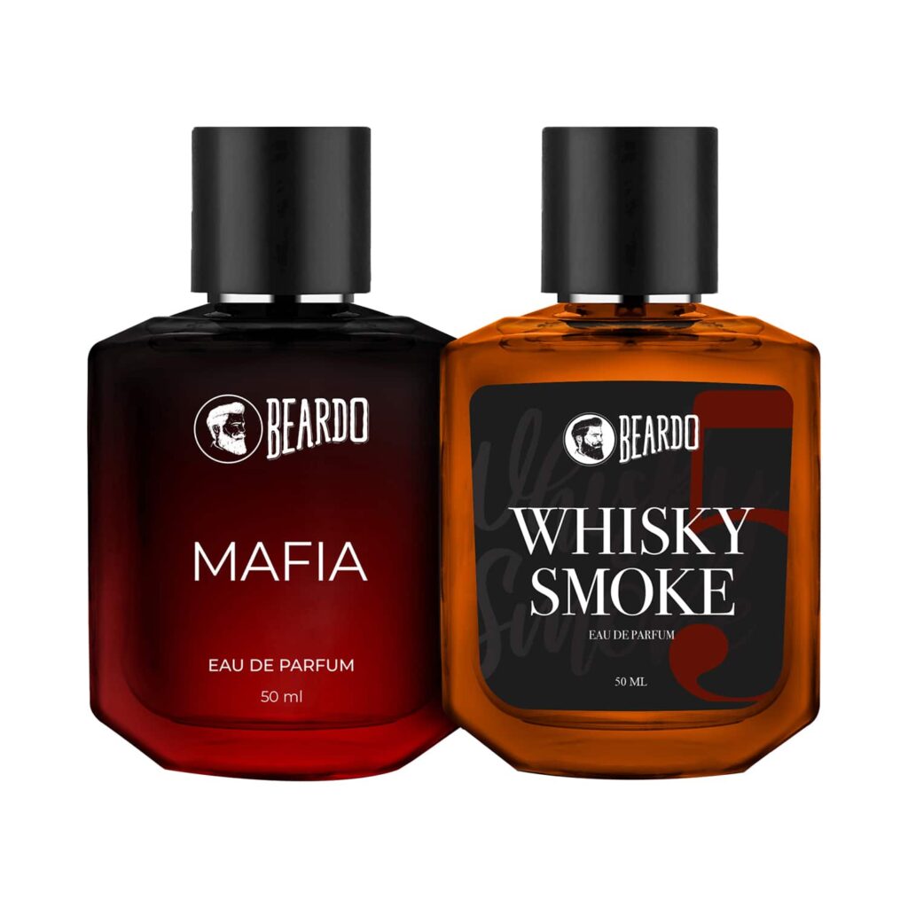 Beardo Whisky Smoke & Mafia Eau De Parfum Combo (2pcs) - Beardo