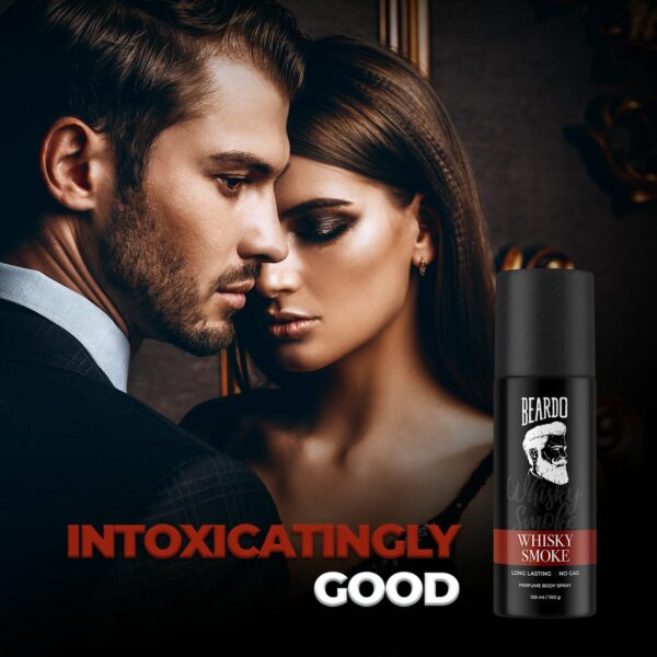 Beardo Whisky Smoke Perfume Body Spray (120ml) - Beardo