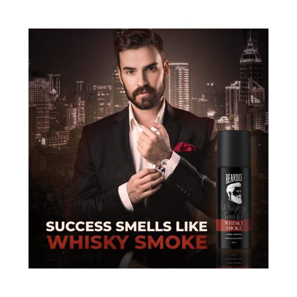 Beardo Whisky Smoke Perfume Deodorant Body Spray (40ml) - Beardo