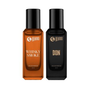 Beardo Whisky Smoke Perfume & Don Perfume for Men, Strong Long Lasting Mens Perfume Gift Combo - Beardo