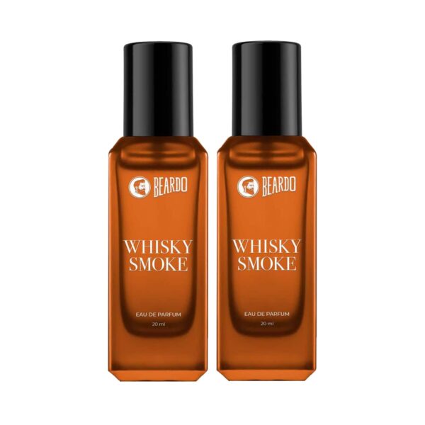 Beardo Whisky Smoke Perfume for Men, Spicy, Woody - Oudh (20 ml) Combo - Beardo