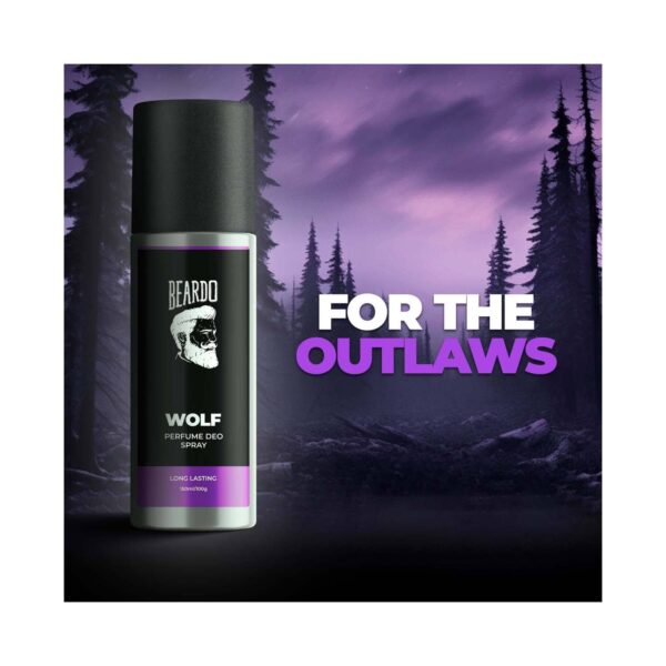 Beardo Wolf Perfume Deo Spray For Men (150 ml) - Beardo