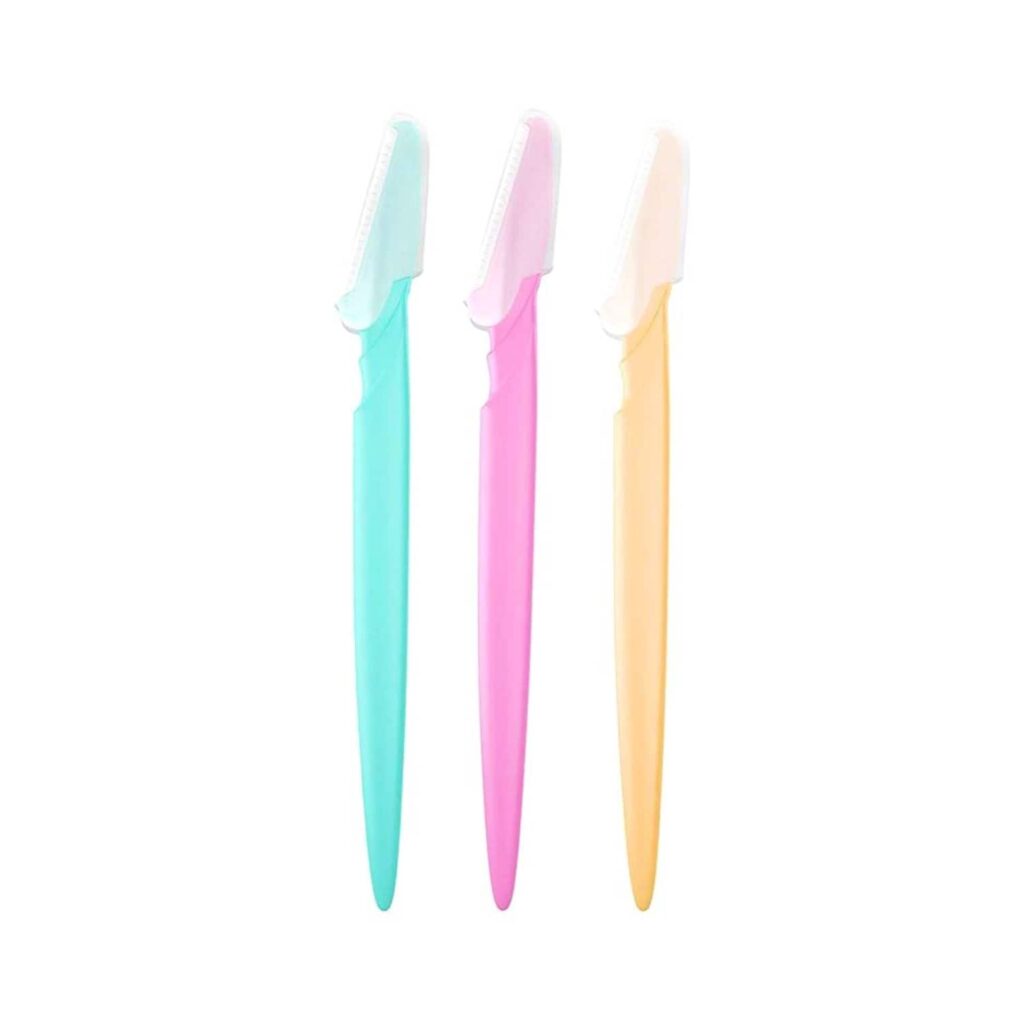Beautiliss Professional Eyebrow And Face Razor - (3Pcs) - Beautiliss Professional