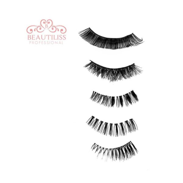 Beautiliss Professional False Eyelashes Set - (10 Pair) - Beautiliss Professional