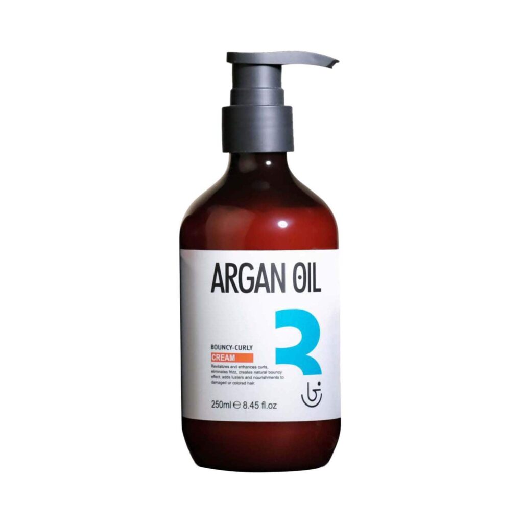 Beauty Garage Argan Oil Bouncy-Curly Cream (250 ml) - Beauty Garage