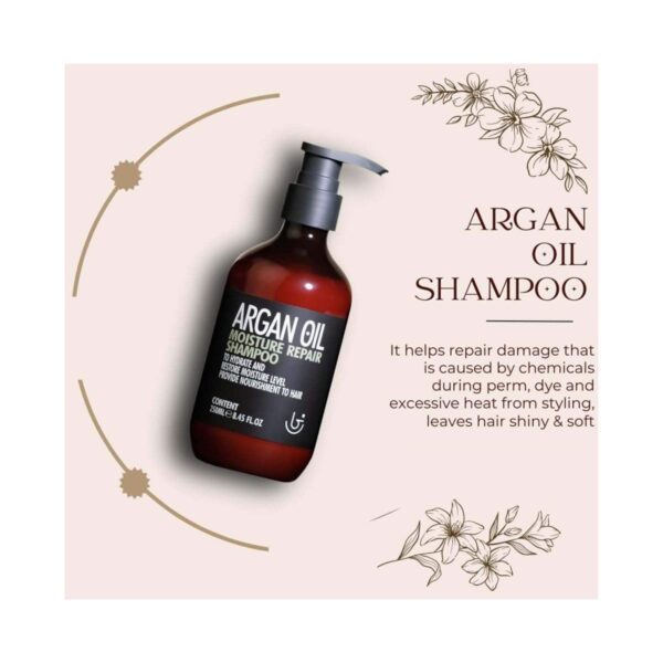 Beauty Garage Argan Oil Moisture Shampoo (250 ml) - Beauty Garage